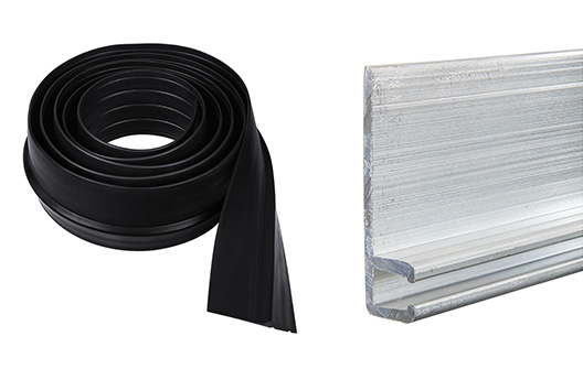 King Penguin Sliding Door <br> Rubber Gasket & Track System